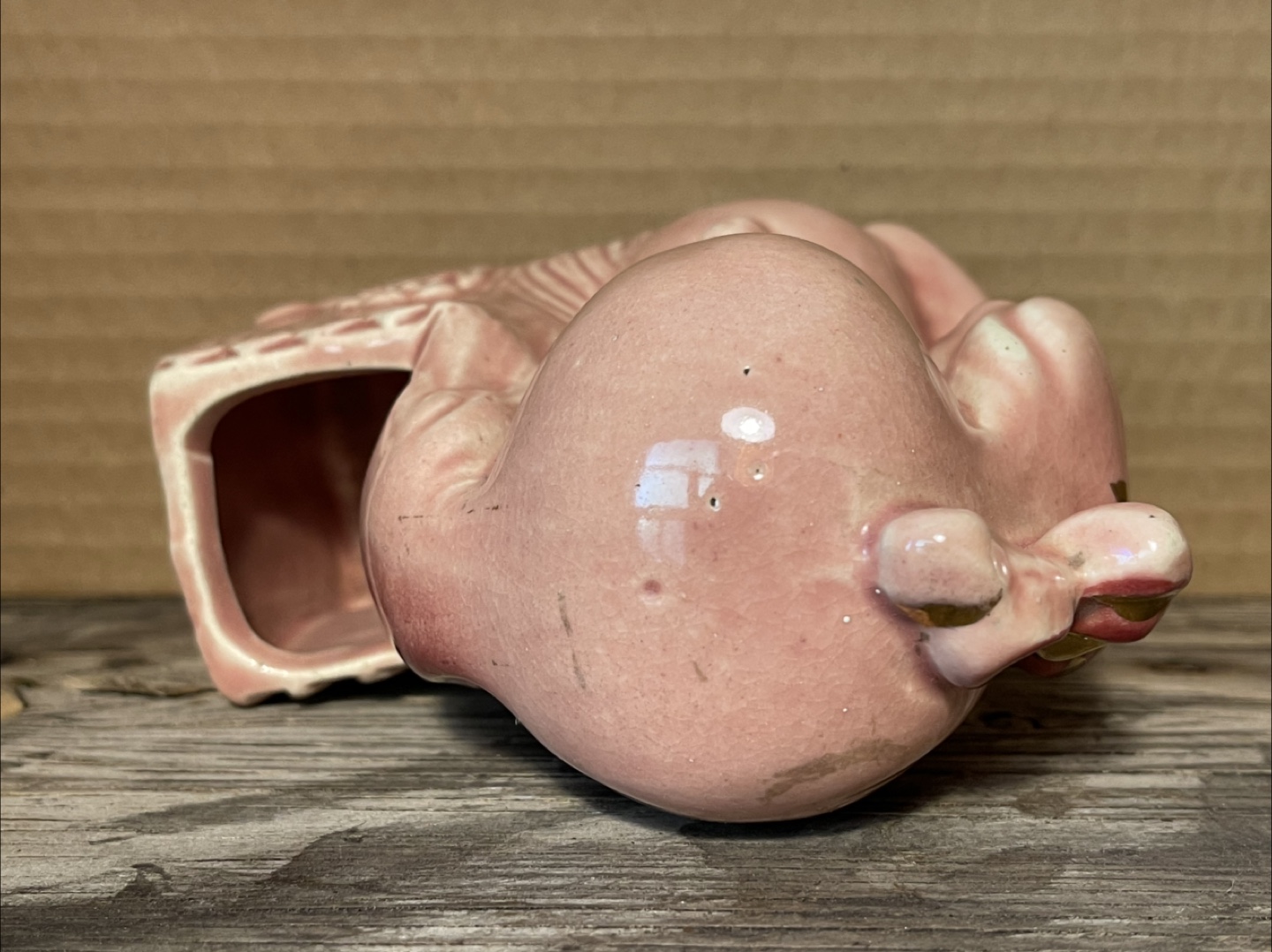 Vintage Pink Cocker Spaniel Planter - photo 3
