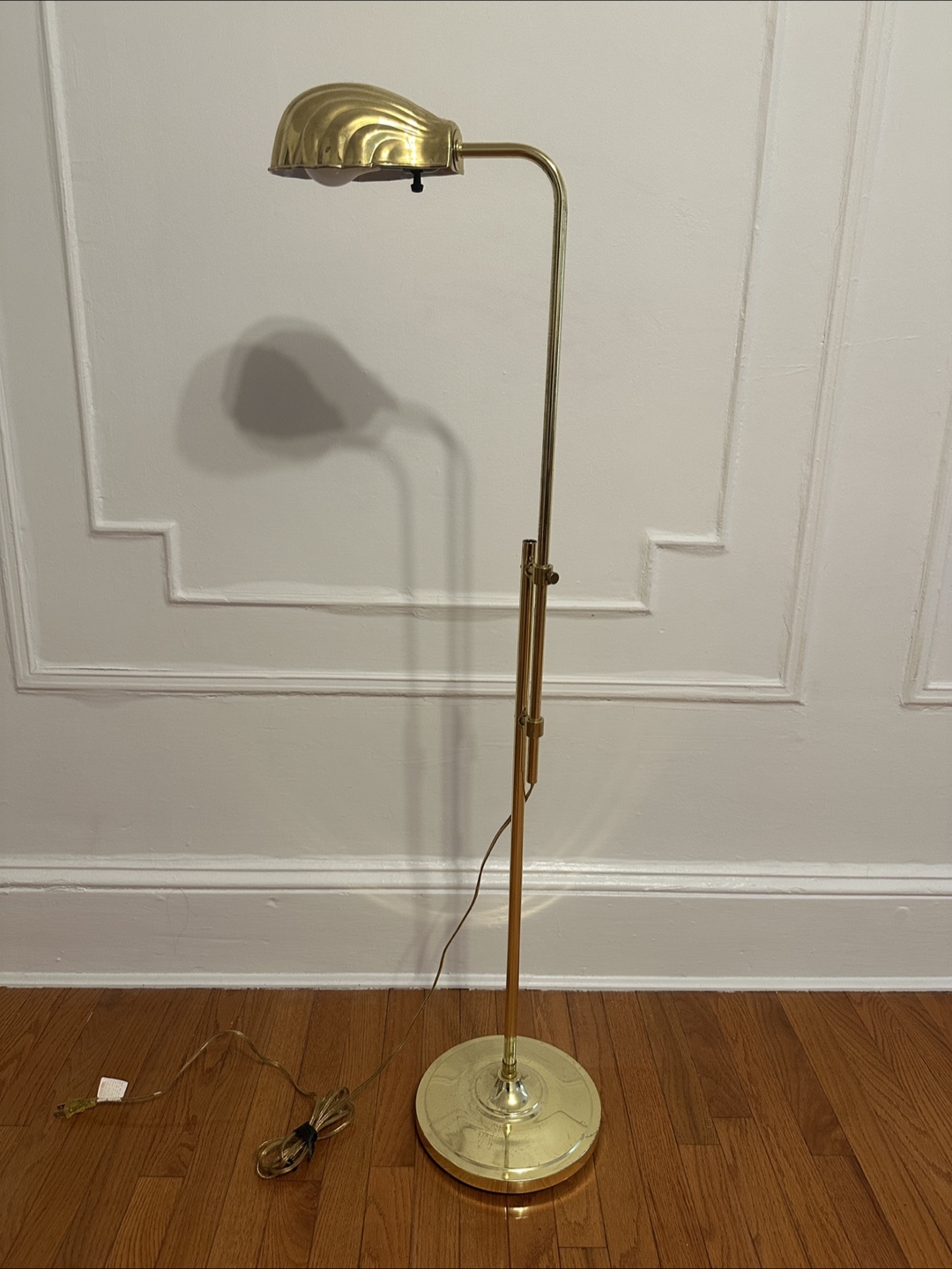 Vintage Brass Floor Lamp - photo 4