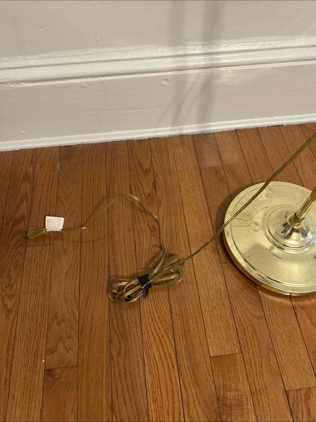 Vintage Brass Floor Lamp - photo 3