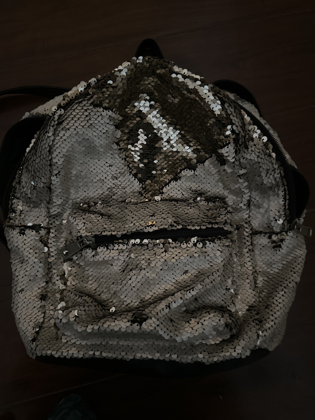 Sequin Mini Backpack💚 - photo 4