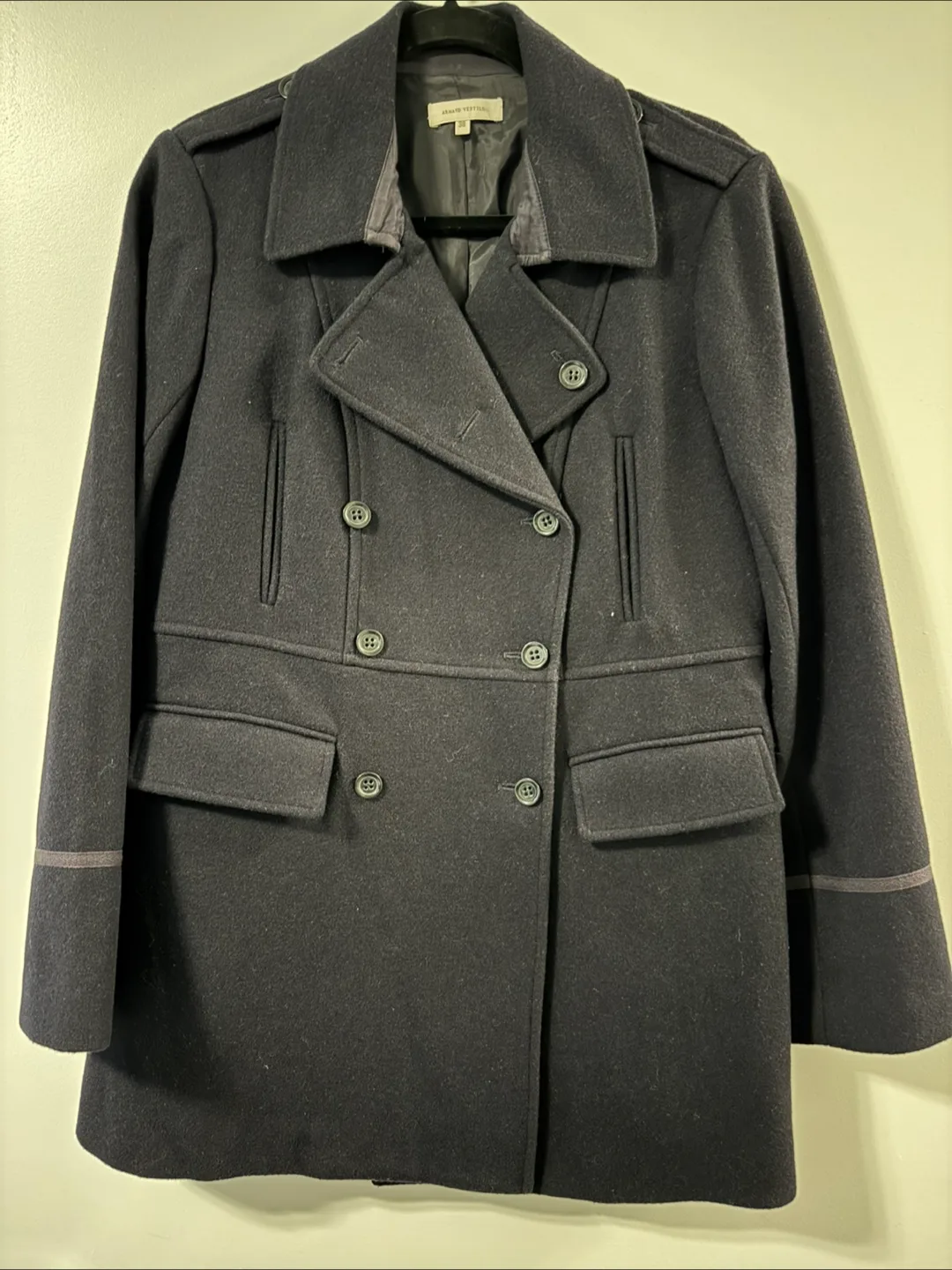 Armand Ventilo Women's Peacoat Size 38 thumbnail