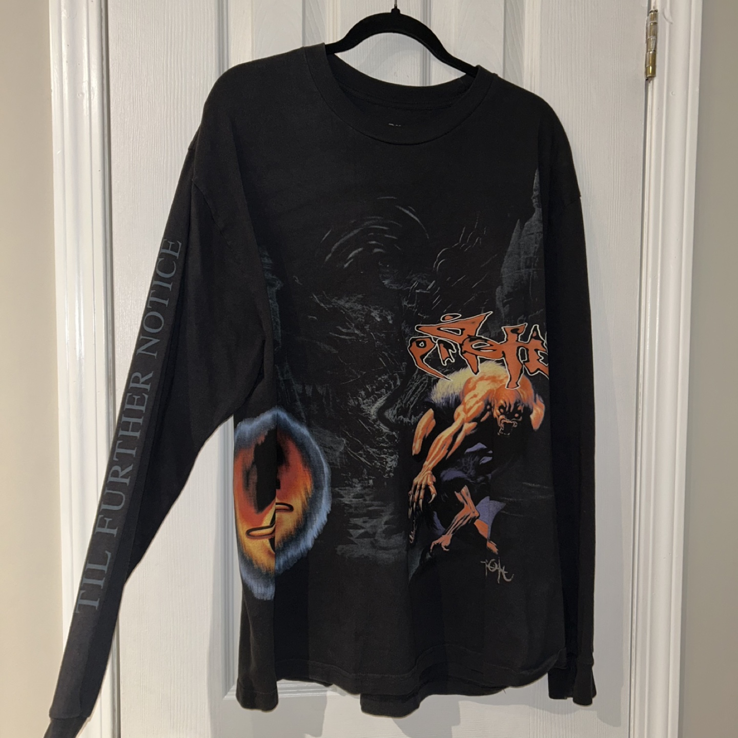 Rare Vintage TRAVI$ SCOTT Tour Long Sleeve Shirt - Size XL