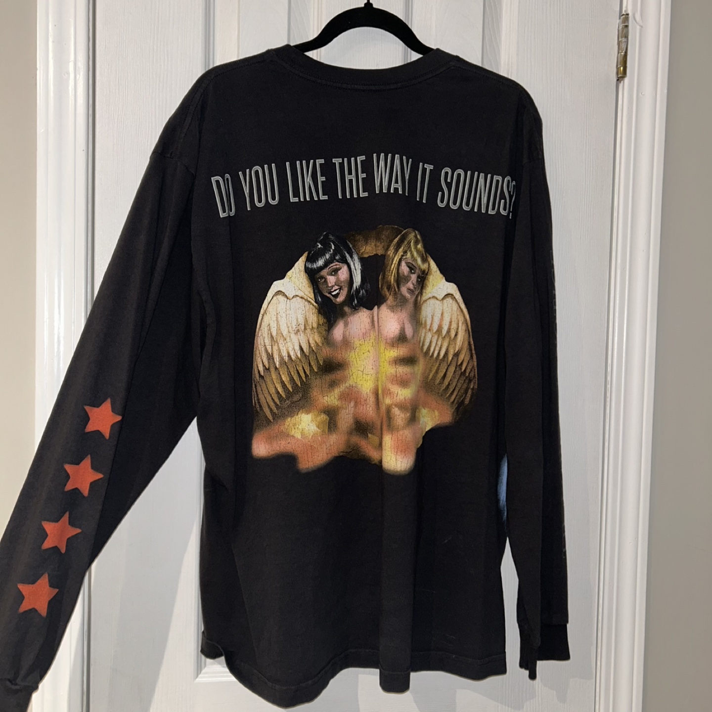 Rare Vintage TRAVI$ SCOTT Tour Long Sleeve Shirt - Size XL - photo 2