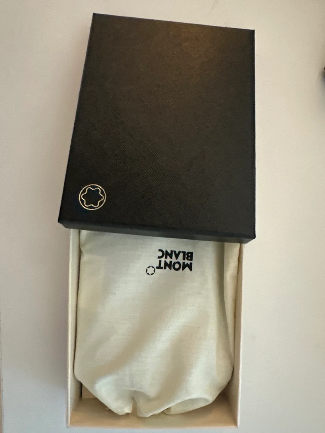 Montblanc Black Leather Card Holder Wallet image indicator(3)