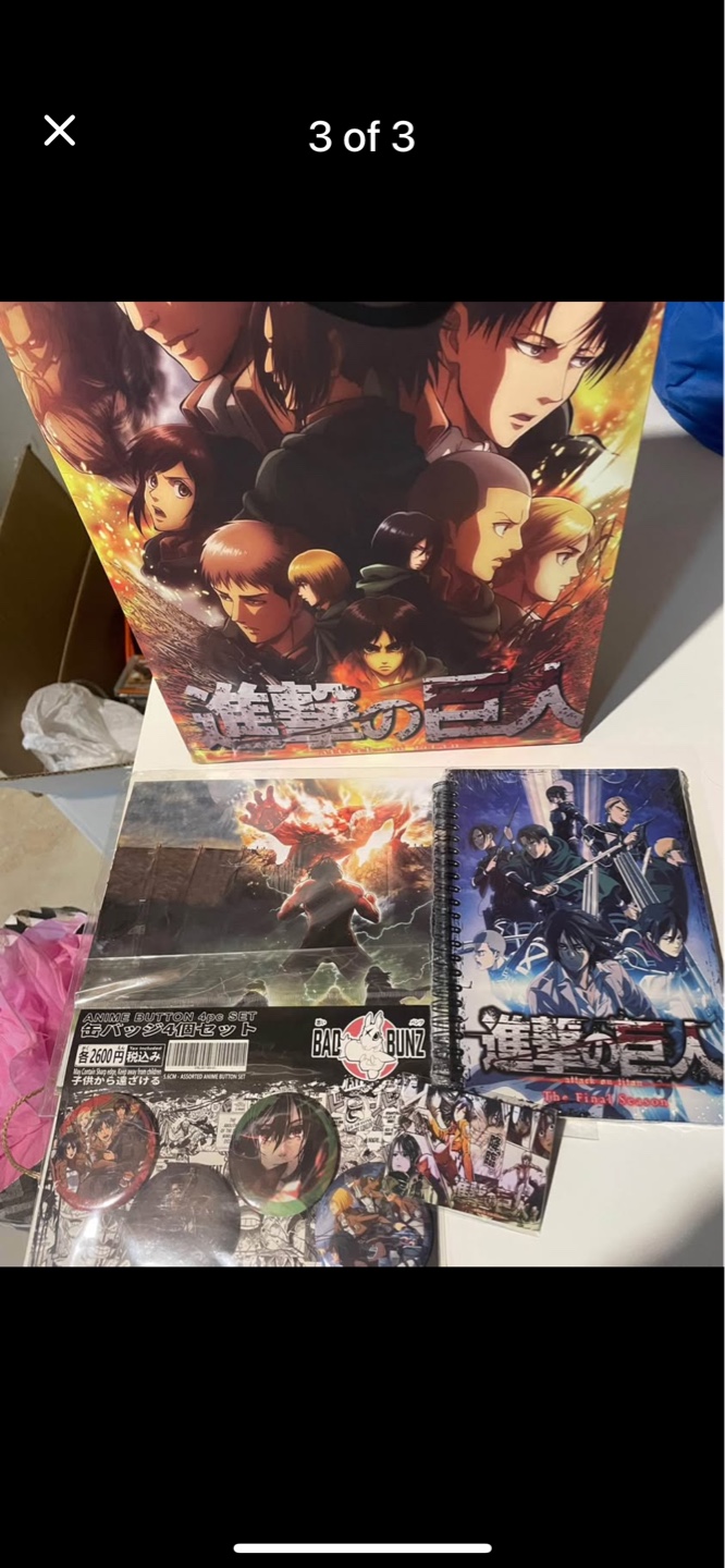 Attack on Titan Merchandise Bundle - photo 2