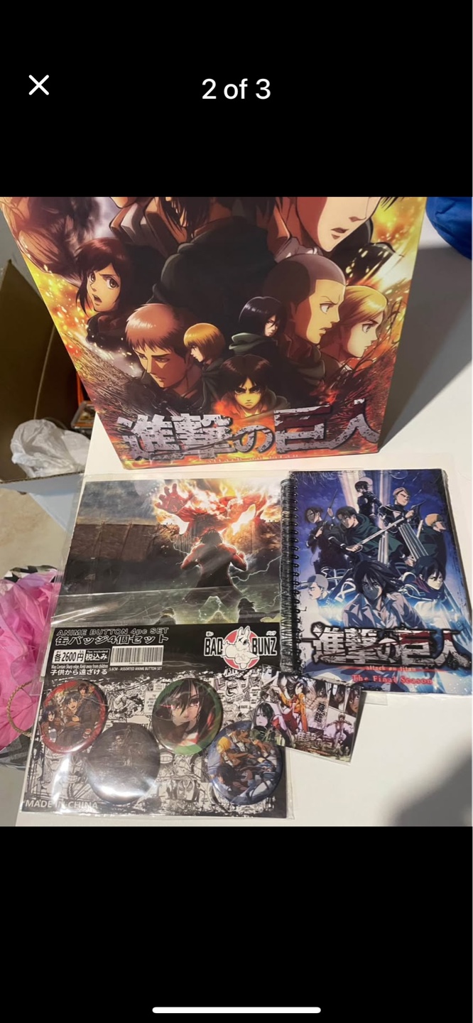 Attack on Titan Merchandise Bundle - photo 3