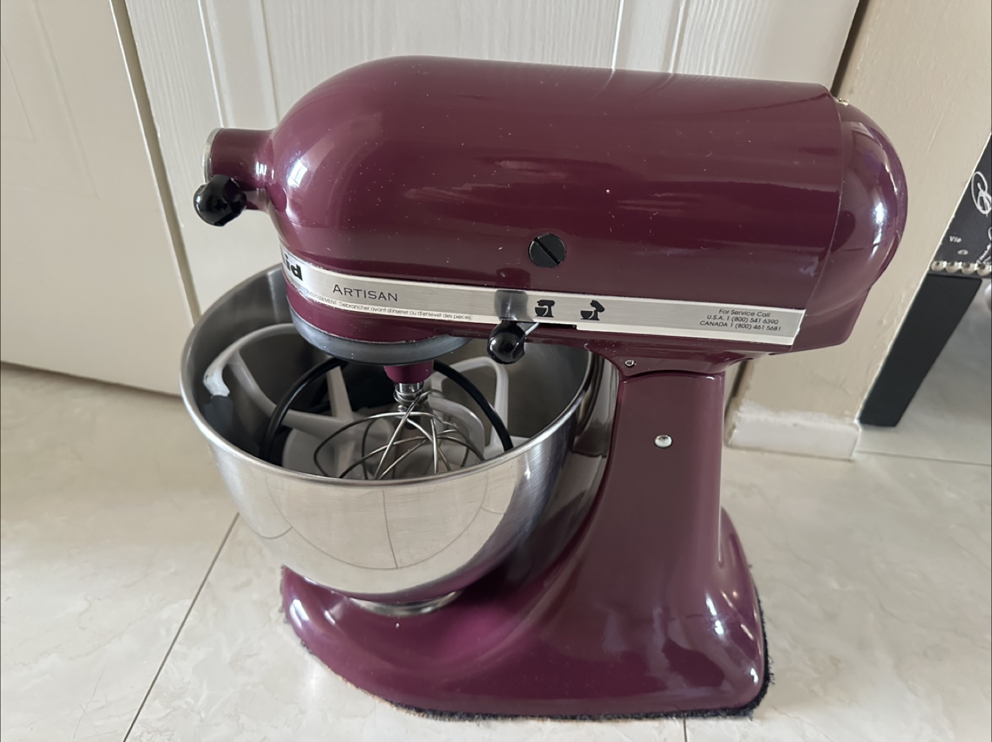 KitchenAid Artisan Stand Mixer - Deep Plum