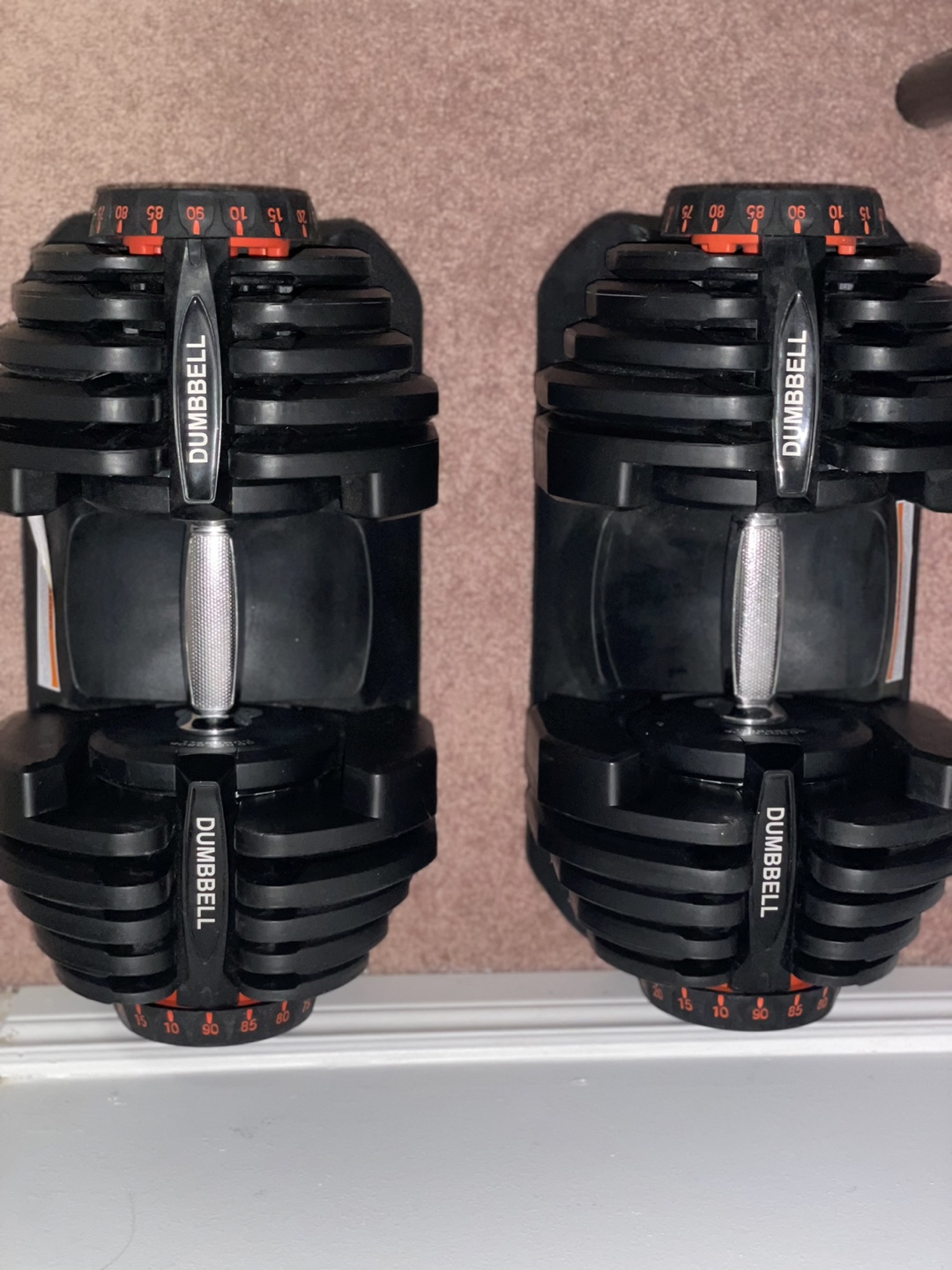 10-90 Lb Adjustable Dumbbell - Set of 2 - photo 2