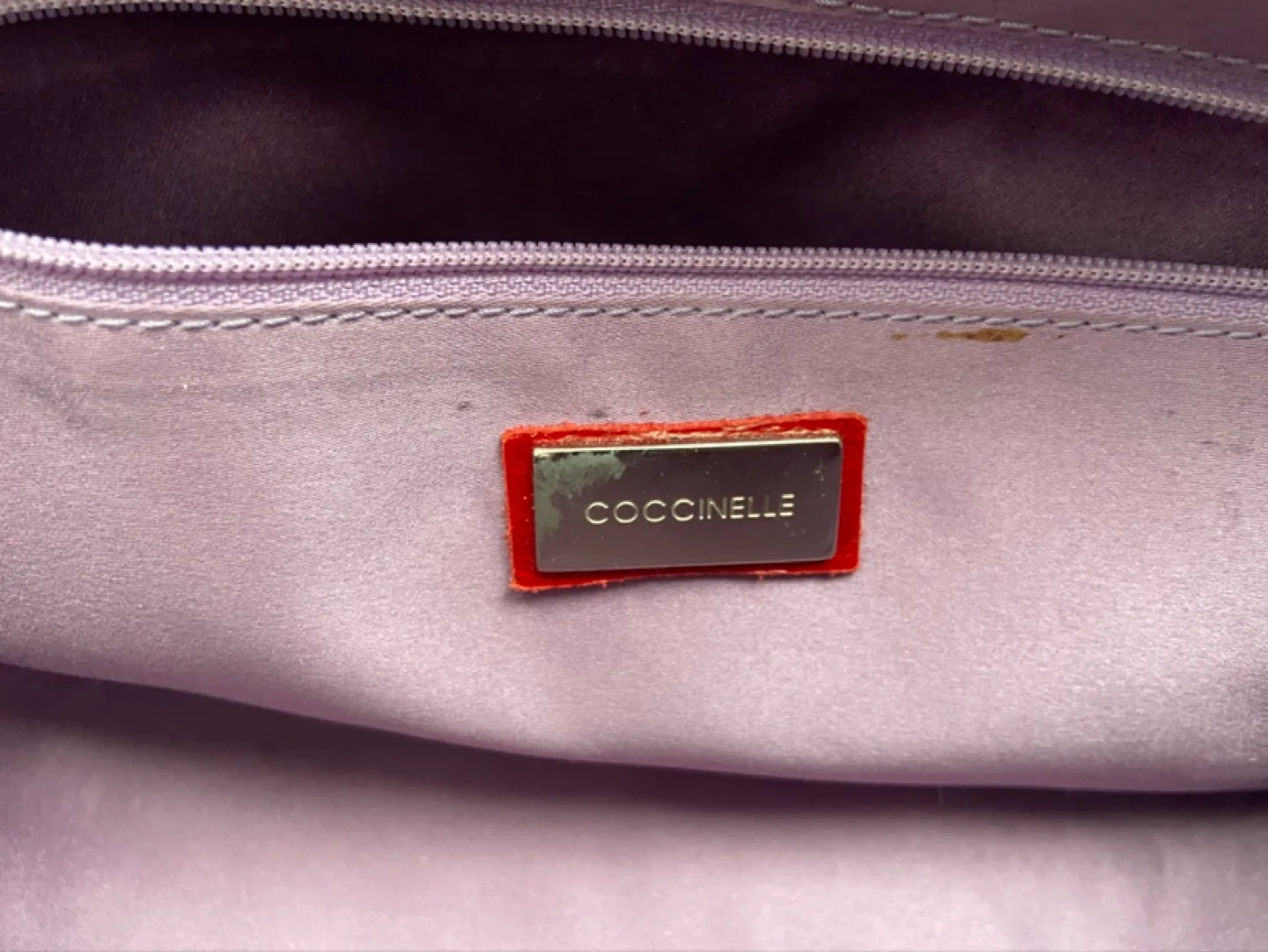 Coccinelle Red Leather Handbag & red wallet image indicator(3)