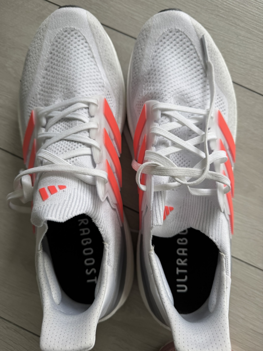 Adidas Ultraboost 5XRunning Shoes - White/Coral - photo 2