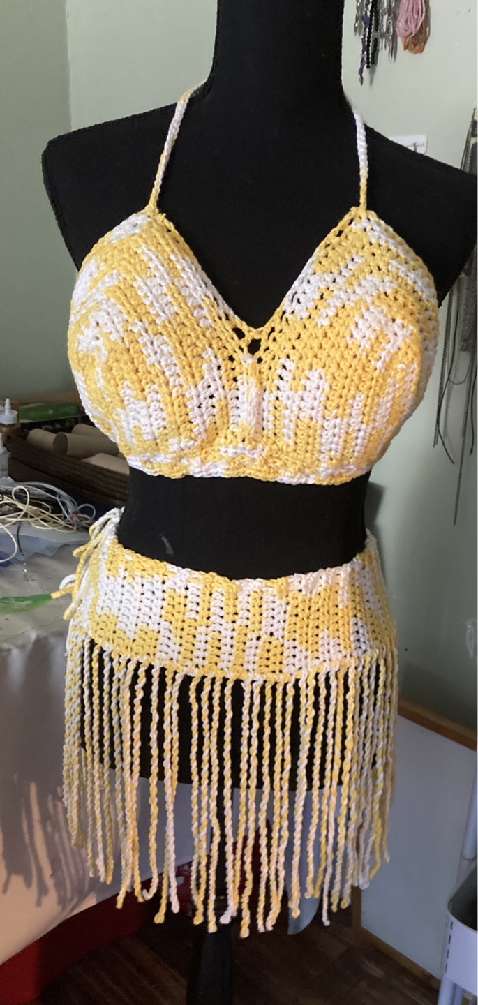 Hand-Crocheted Bikini Sets - Three Unique Styles - photo 3