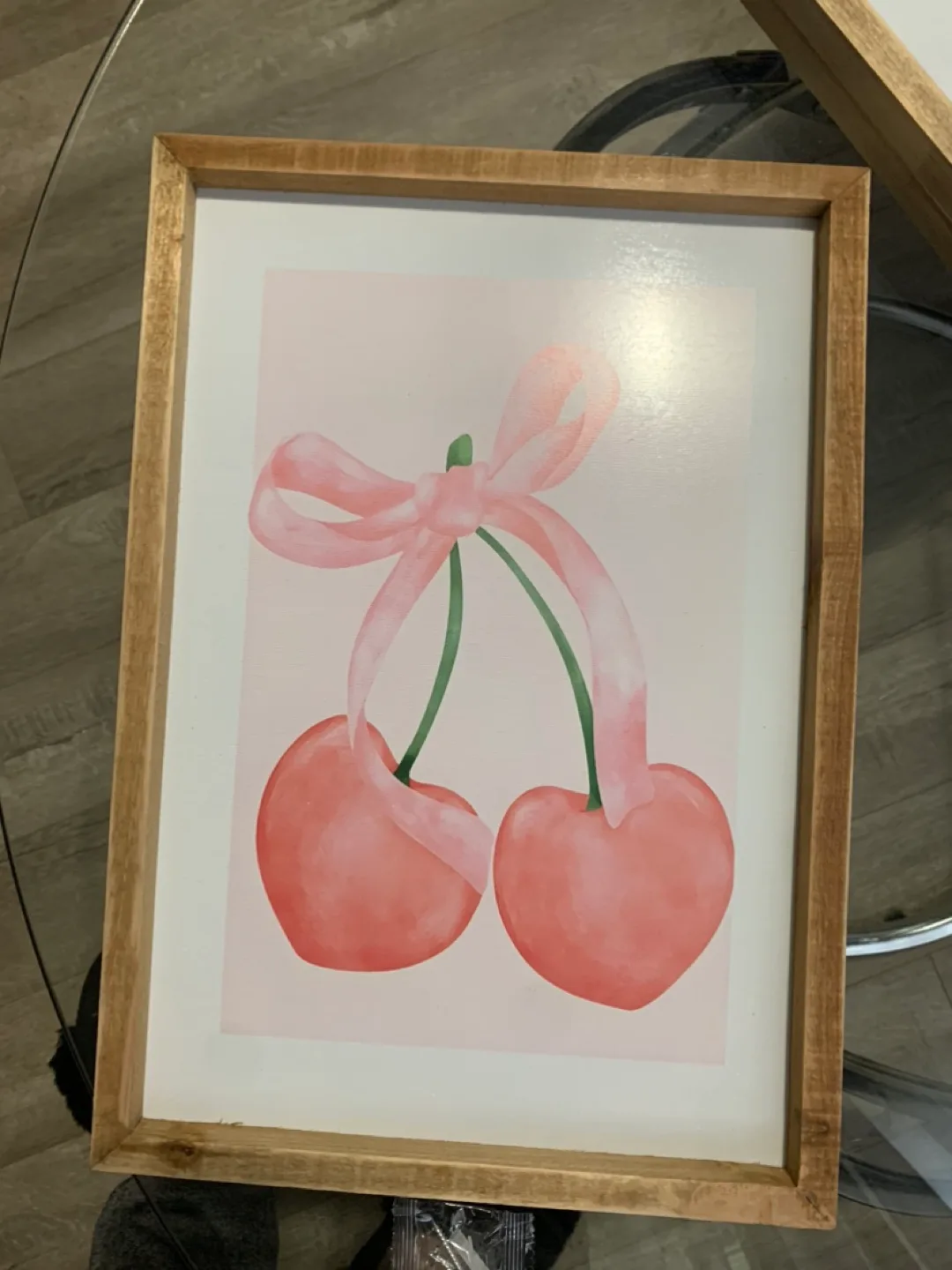 Set of 3 Trendy Pink Bows Wall Art 16x11 image indicator(4)