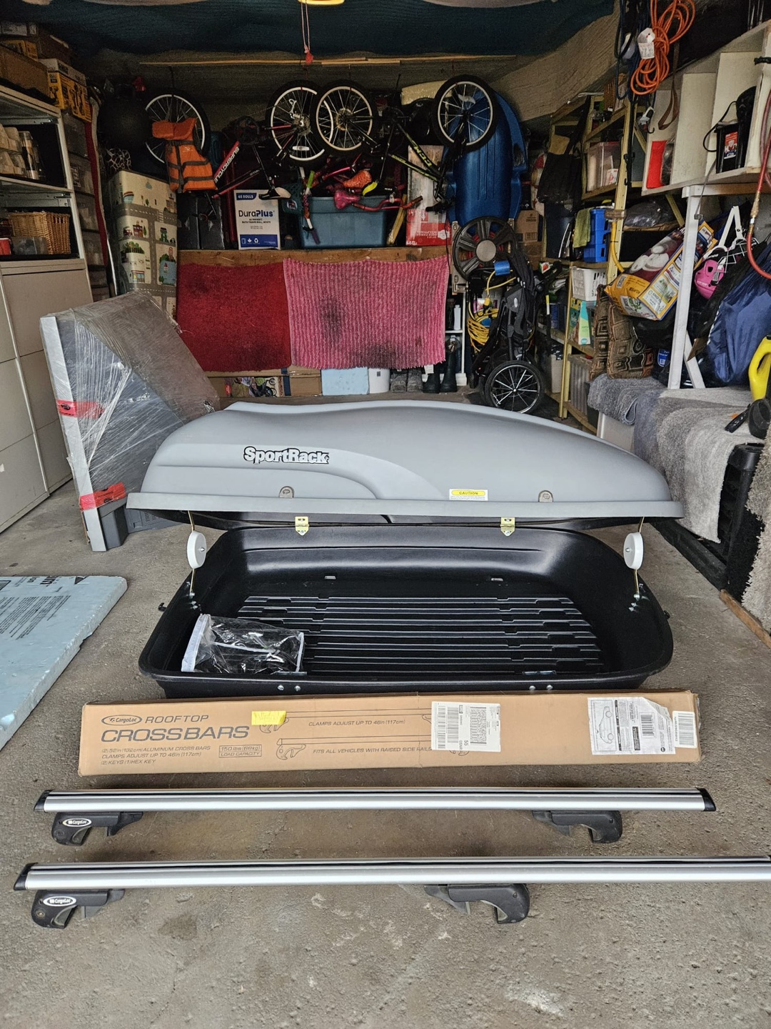 SportRack Vista XL Rooftop Cargo Carrier with Crossbars - photo 5