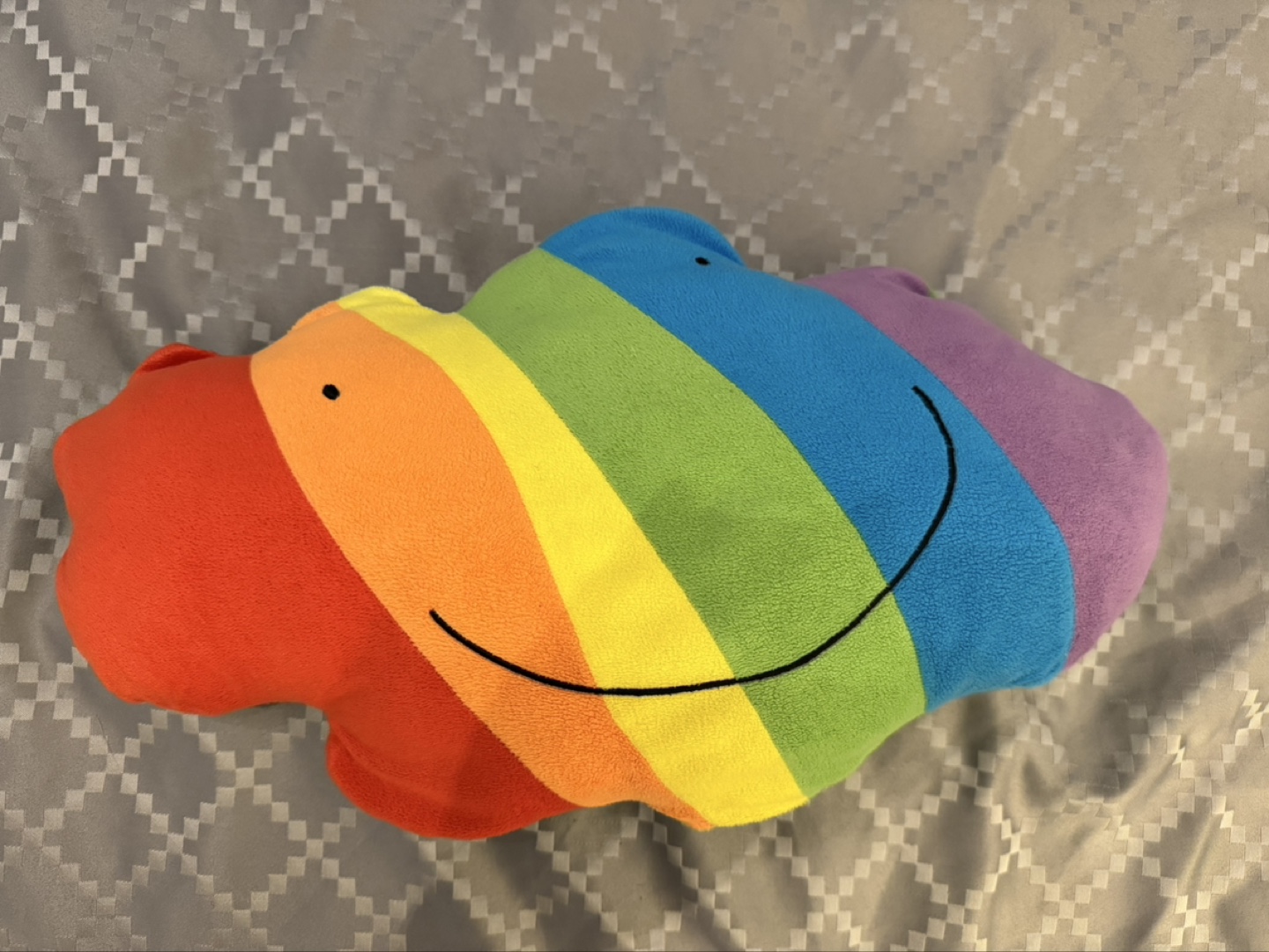 Rainbow Cloud Plush Pillow