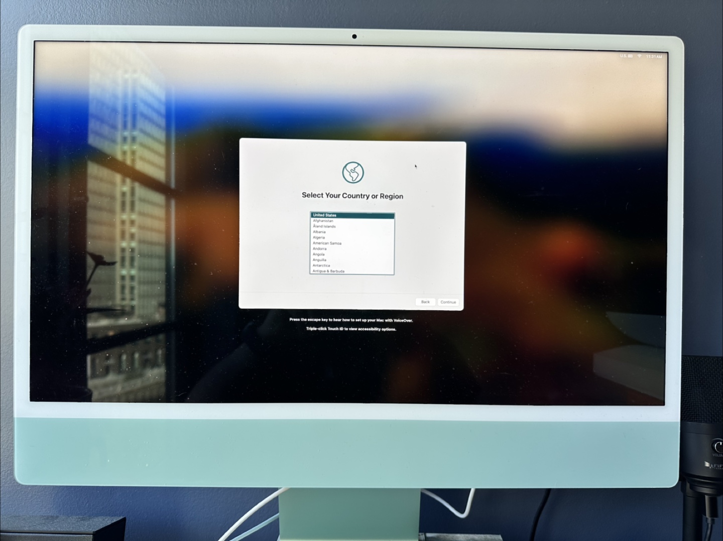 Apple 2024 Green iMac
