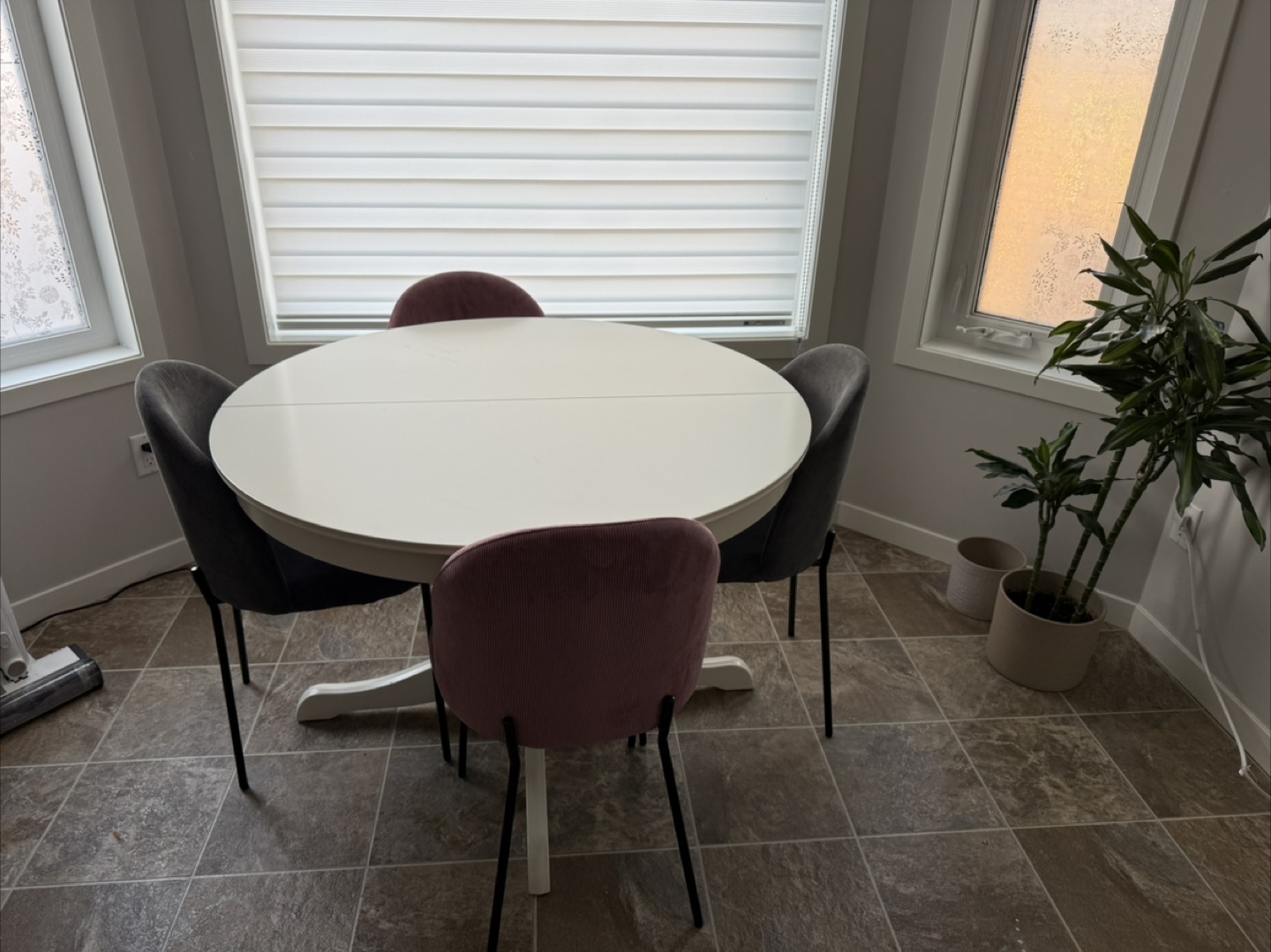 Dining Table Set – IKEA INGATORP + 4 Chairs – $400 or best offer - photo 2