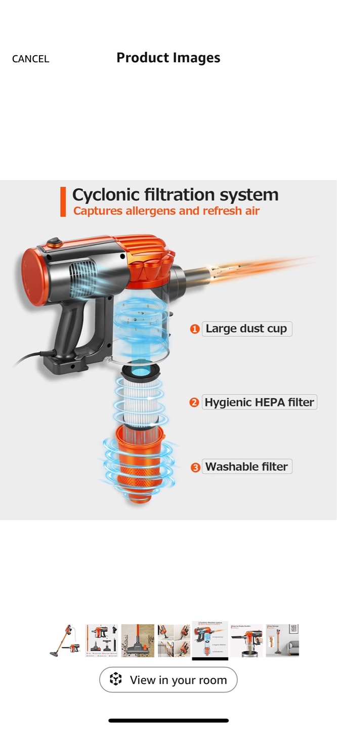 Iwoly Cordless Handheld Vacuum Cleaner - photo 3