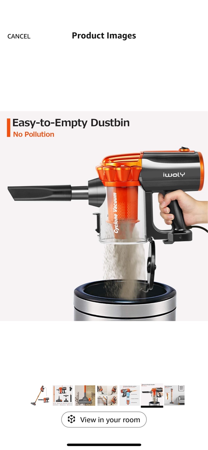 Iwoly Cordless Handheld Vacuum Cleaner - photo 2