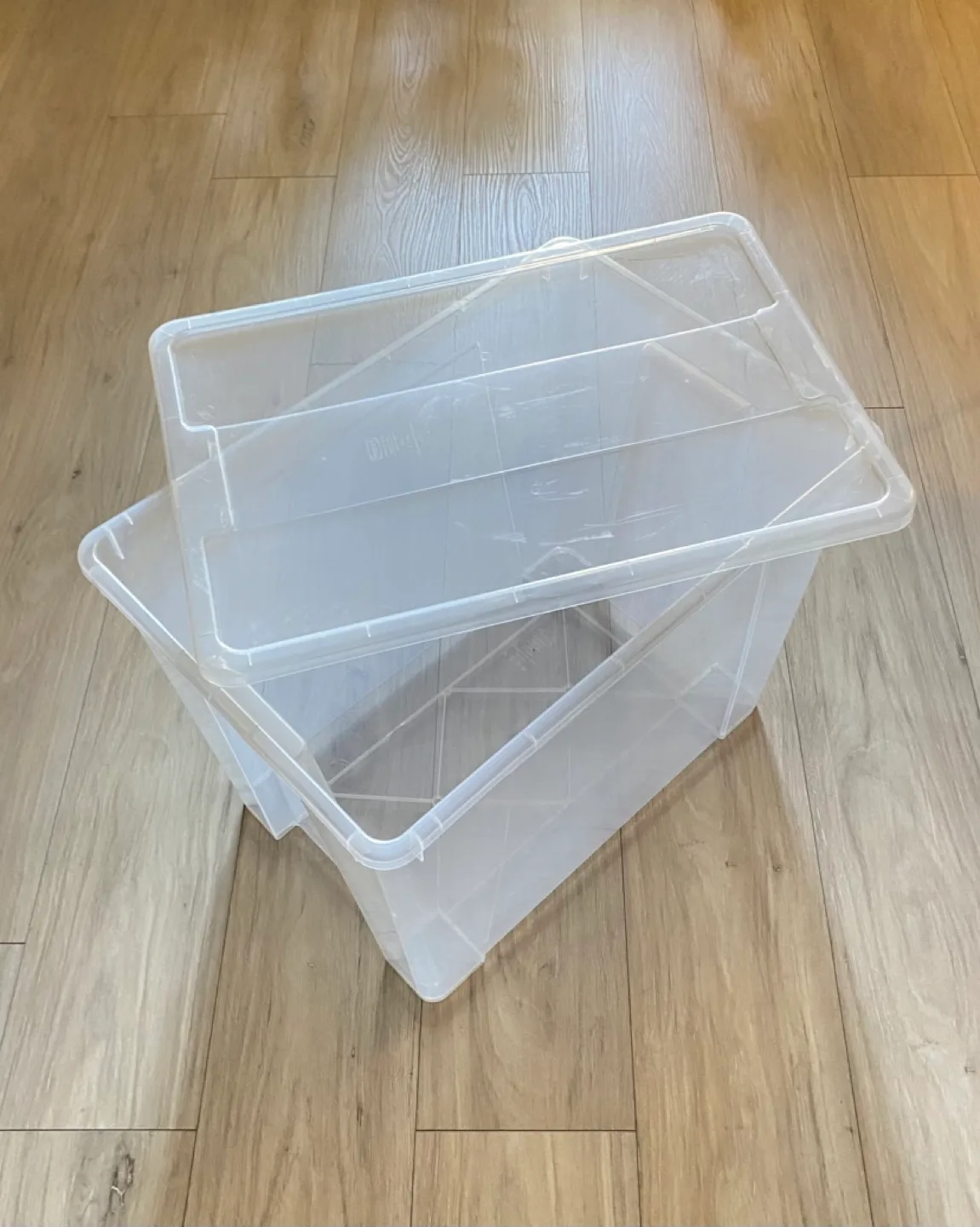 Ikea SAMLA Large Storage Box with Lid image indicator(2)