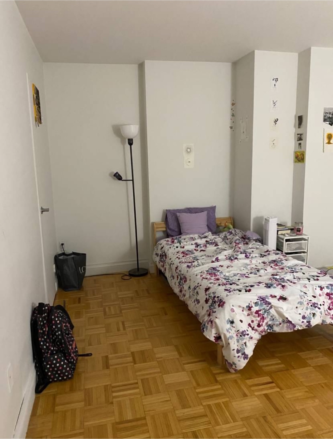 Twin-Sized Memory Foam Mattress and IKEA Bedframe
