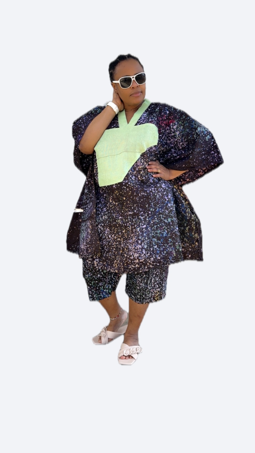 Batik Print Two-Piece Outfit - photo 3
