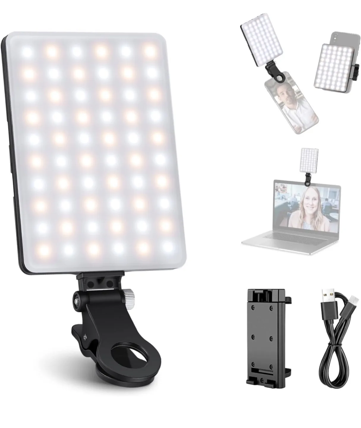 Neewer LED Mobile Phone Light - 4W, 2000mAh Battery thumbnail