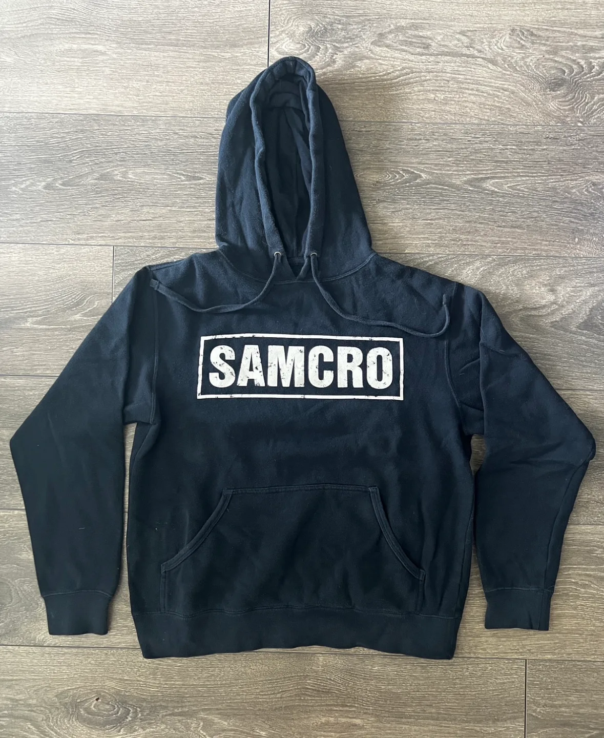 Sons of Anarchy SAMCRO Black Hoodie Size Small thumbnail