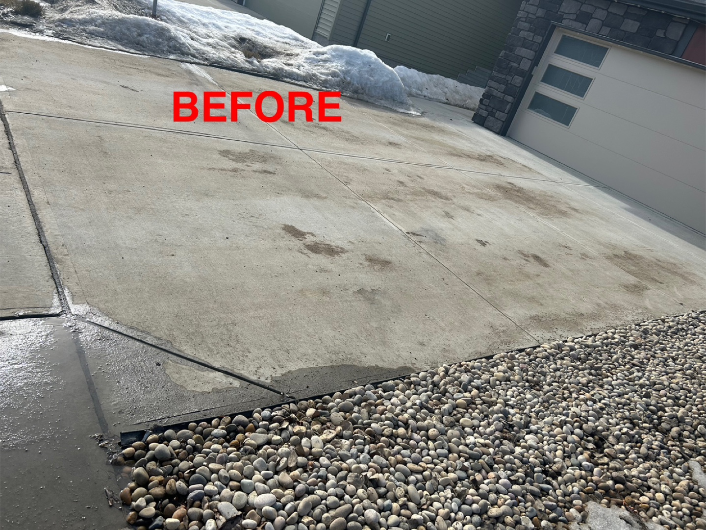 Pressure Washing Services - Before & After