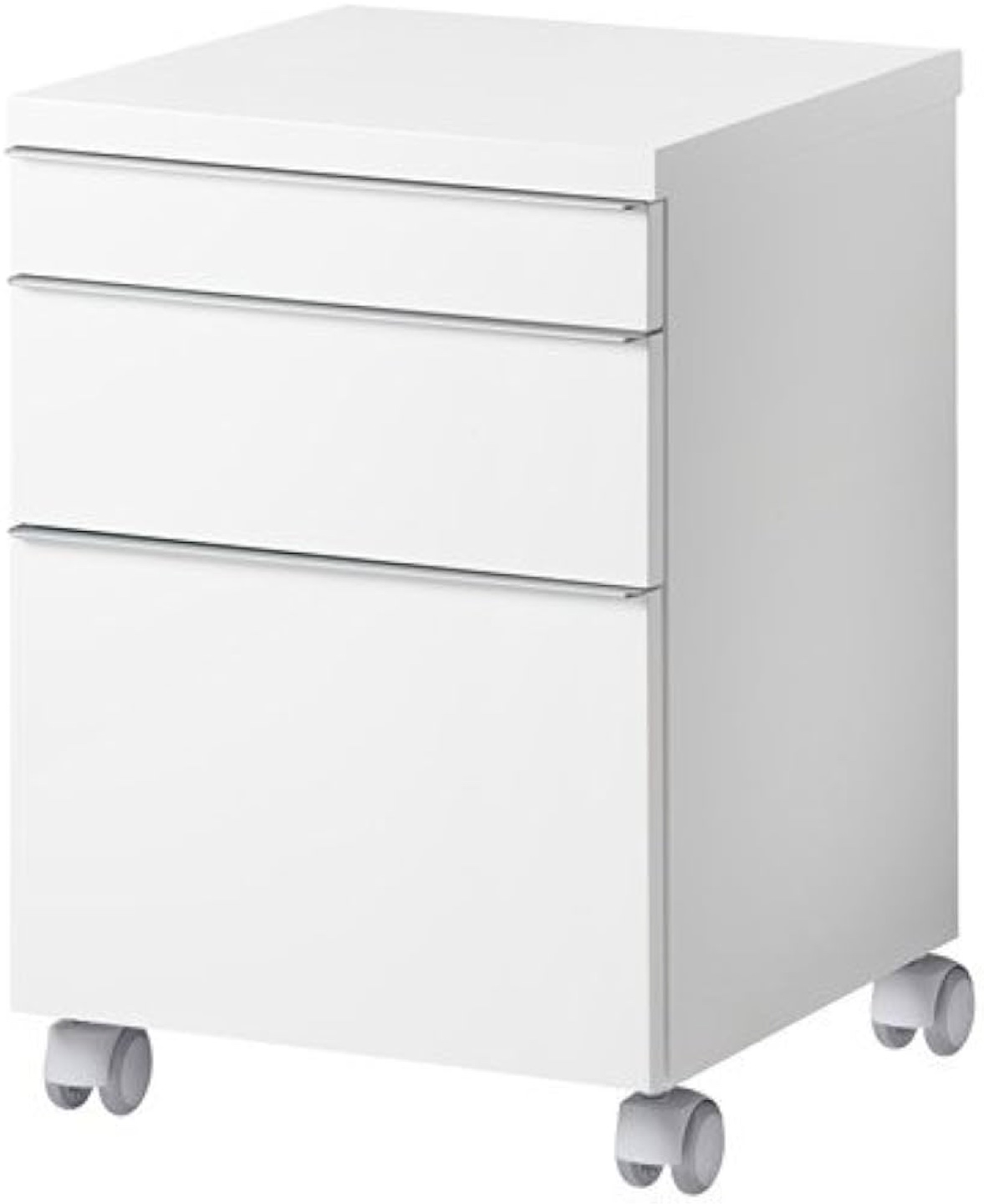 IKEA BESTÅ BURs Desk & Mobile File Cabinet - White - photo 4