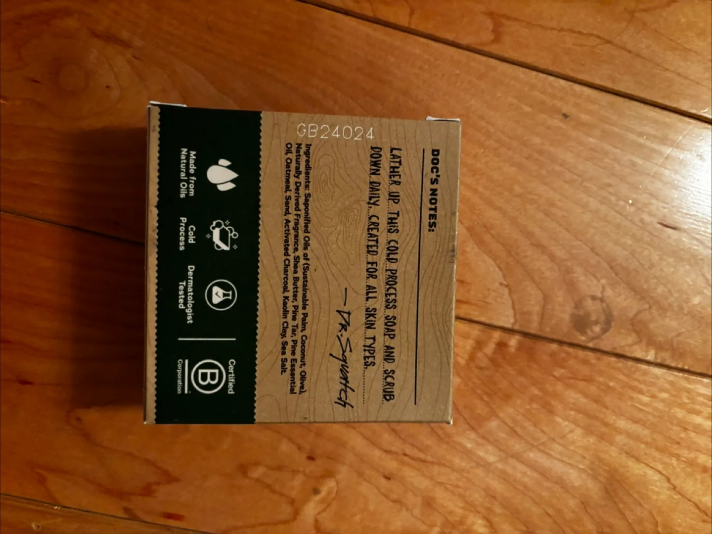 Dr. Squatch Men's Natural Soap (3 bars) image indicator(3)