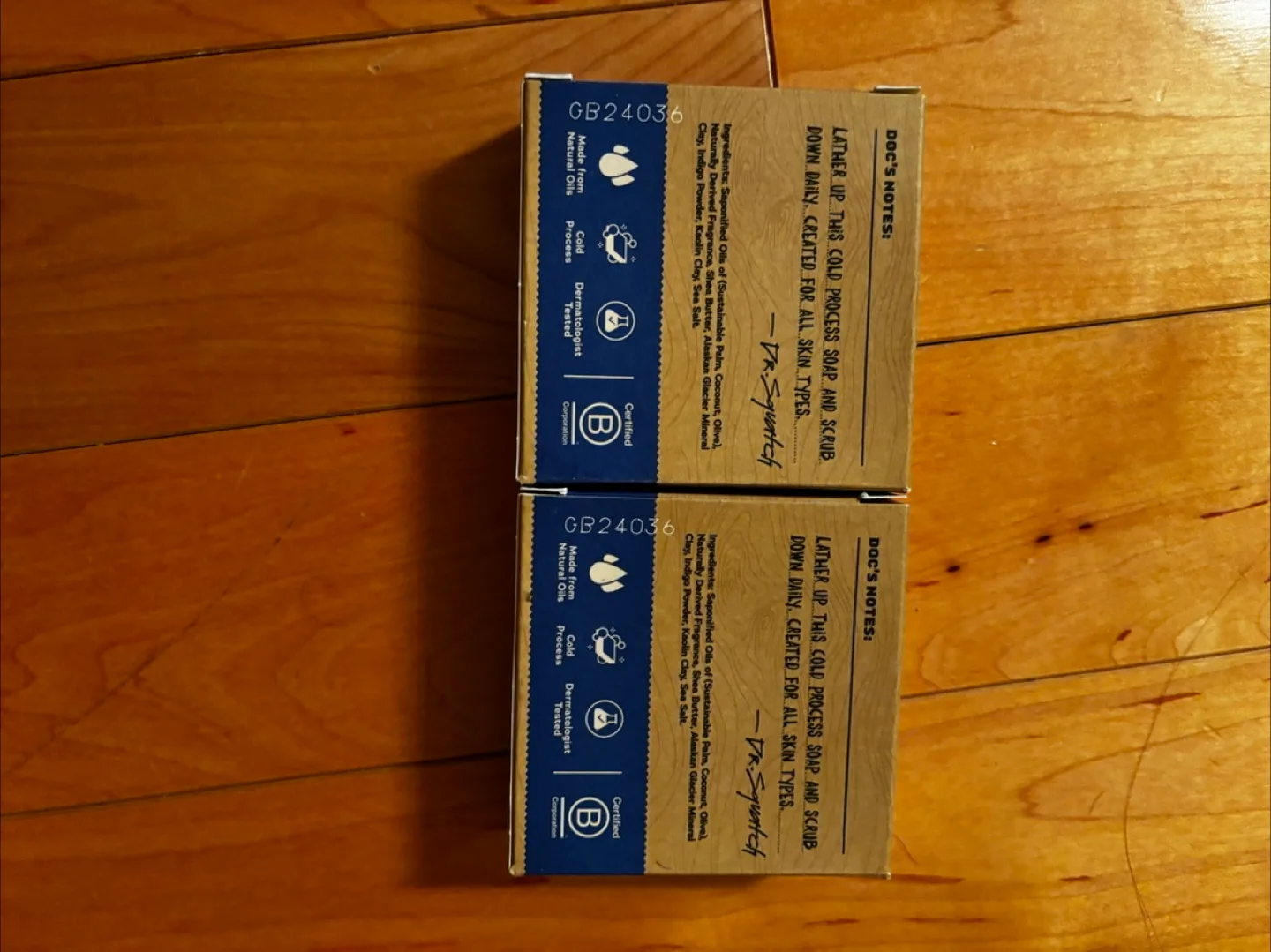 Dr. Squatch Men's Natural Soap (3 bars) image indicator(2)