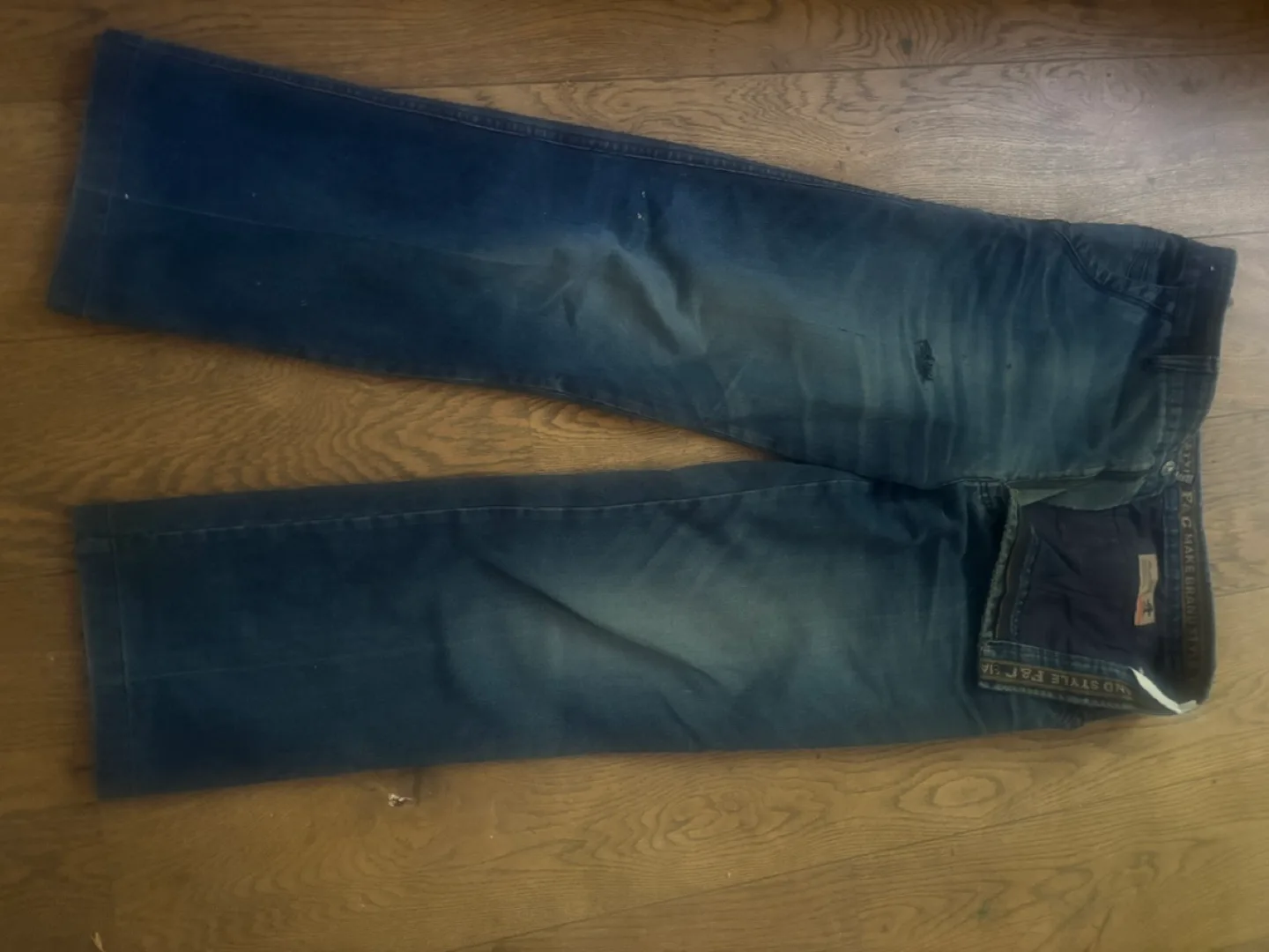 R.Milord Men's Wide Leg Jeans image indicator(2)