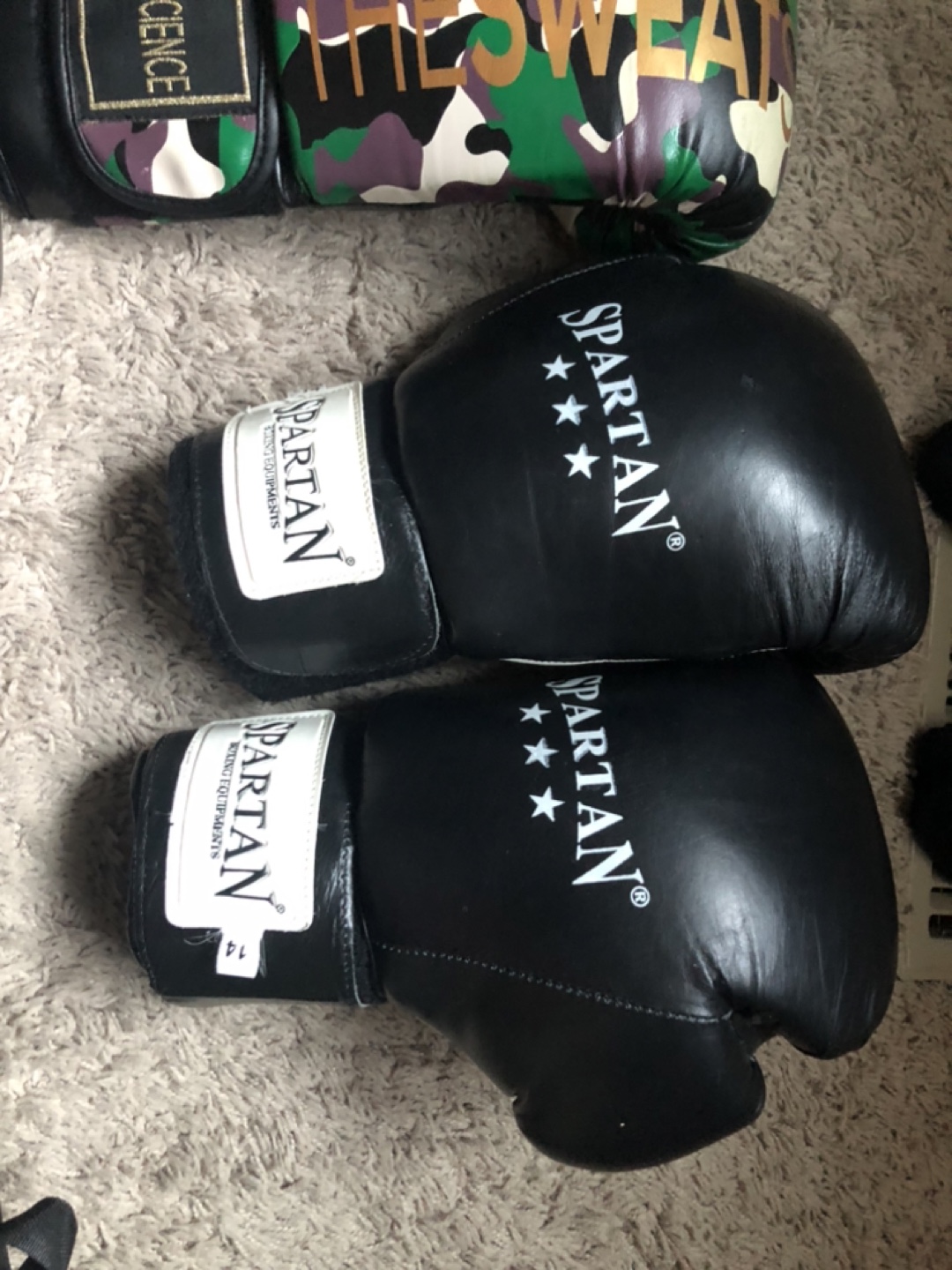 Boxing Equipment Bundle - Gloves, Shin Guards, Hand Wraps - photo 3