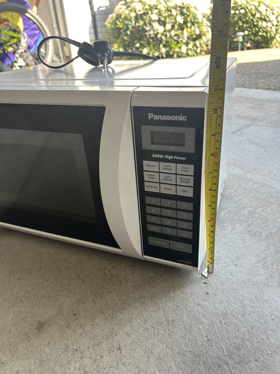 Panasonic 800W Microwave 1.3cuft - photo 4