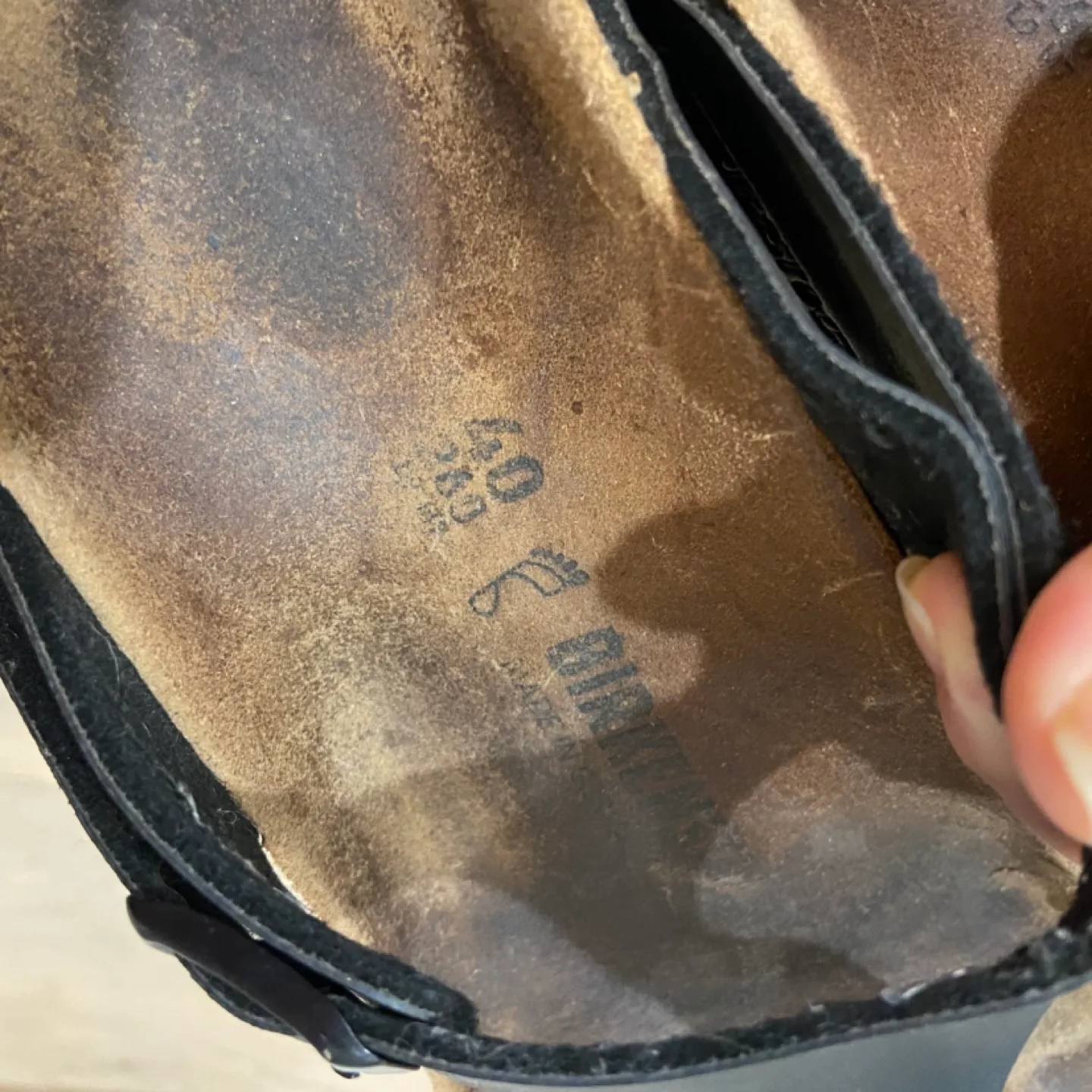 Size 40 Gizeh women’s Birkenstocks image indicator(6)