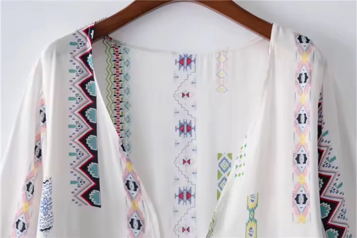 Sunscreen Shirt Summer New Print Embroidery Lace image indicator(3)