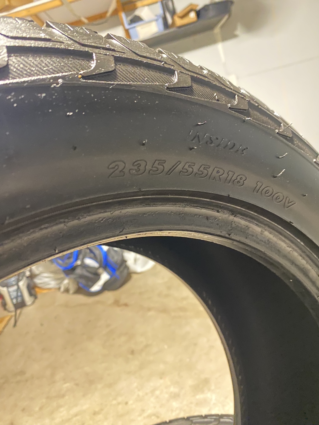 Used 235/55R18 100V All-Season Tires - Set of Four
