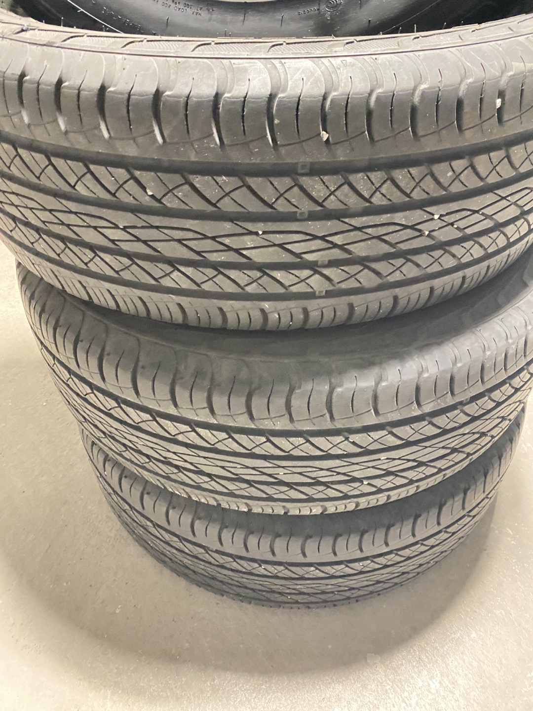 Used 235/55R18 100V All-Season Tires - Set of Four - photo 4