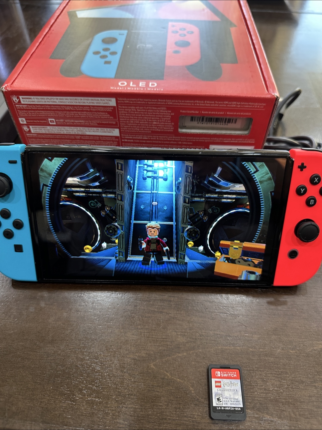 Nintendo Switch OLED Full Set w/ LEGO Games – Works Perfectly - photo 2