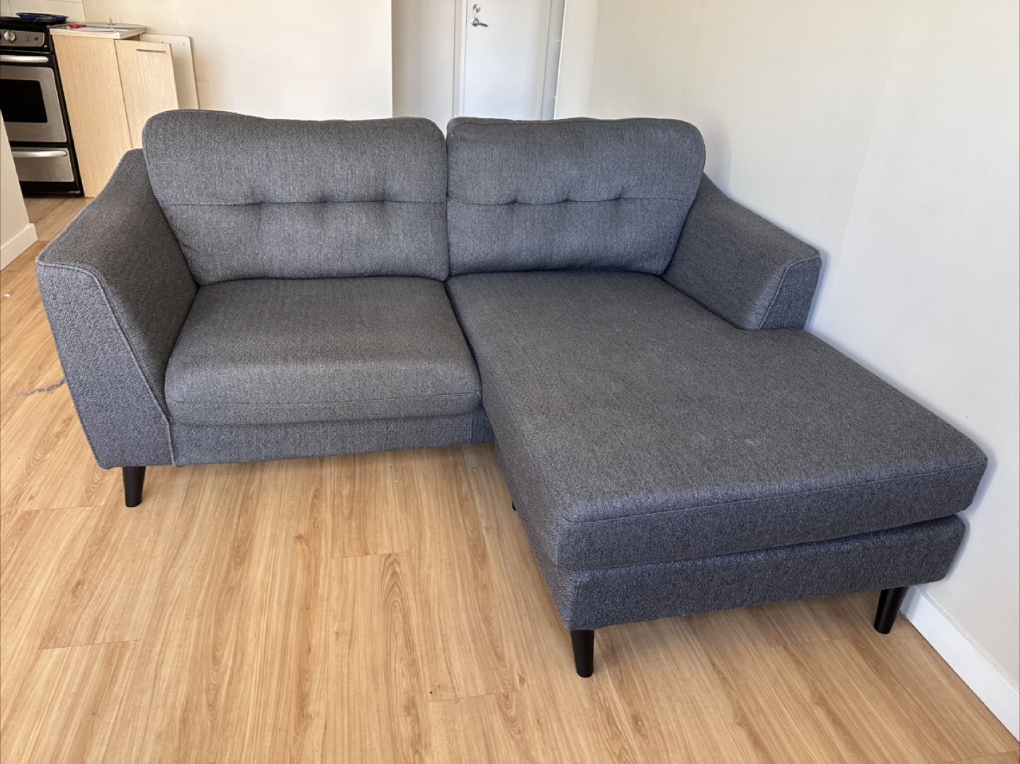 Grey Sectional Sofa - photo 4