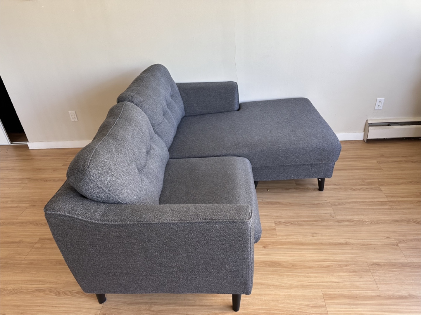 Grey Sectional Sofa - photo 3