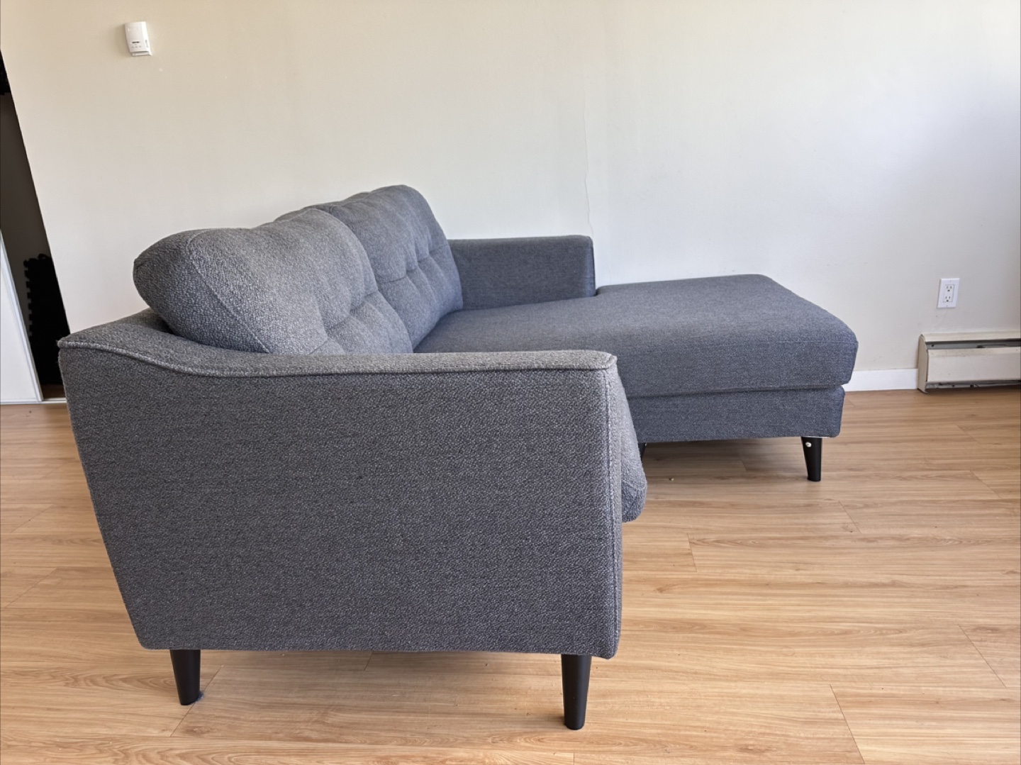 Grey Sectional Sofa - photo 2