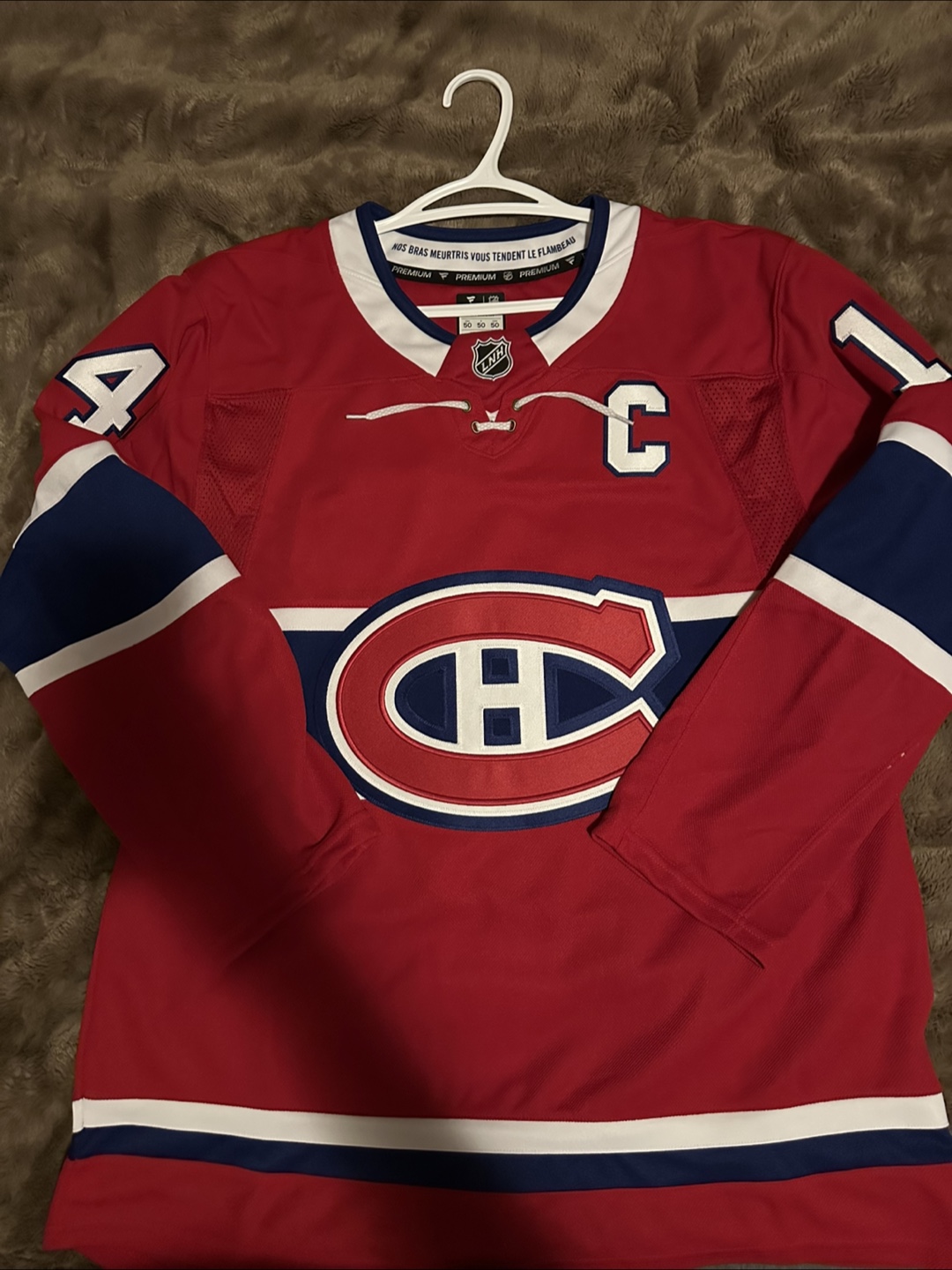 Authentic Canadiens #14 Suzuki Jersey - Size 50