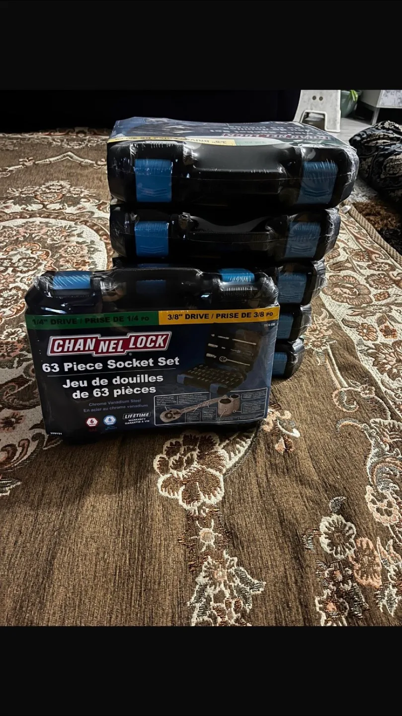 63-Piece Socket Sets thumbnail