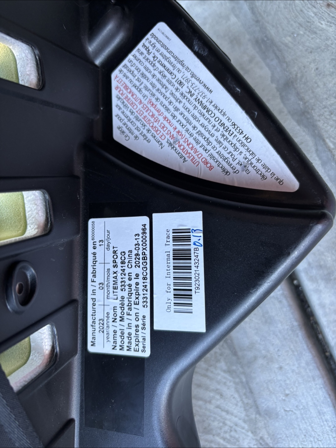 Evenflo Infant Car Seat with Base & Stroller Compatible - photo 3