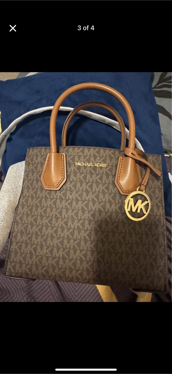 Michael Kors Mercer Medium Logo and Leather Crossbody Bag - photo 2