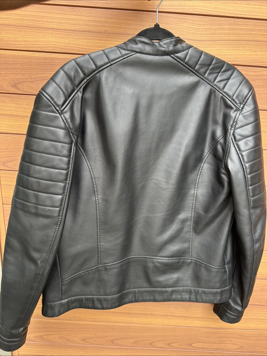 H&M Black Leather Jacket - photo 2