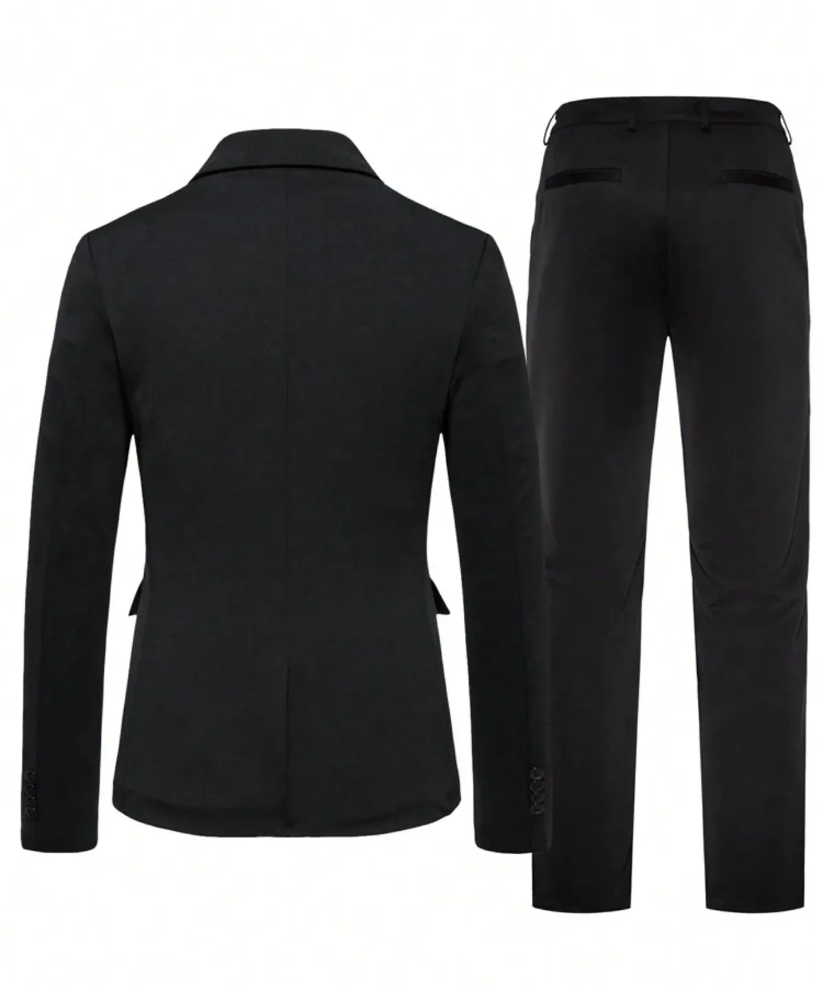 Men's Black Suit - Blazer and Trousers image indicator(2)