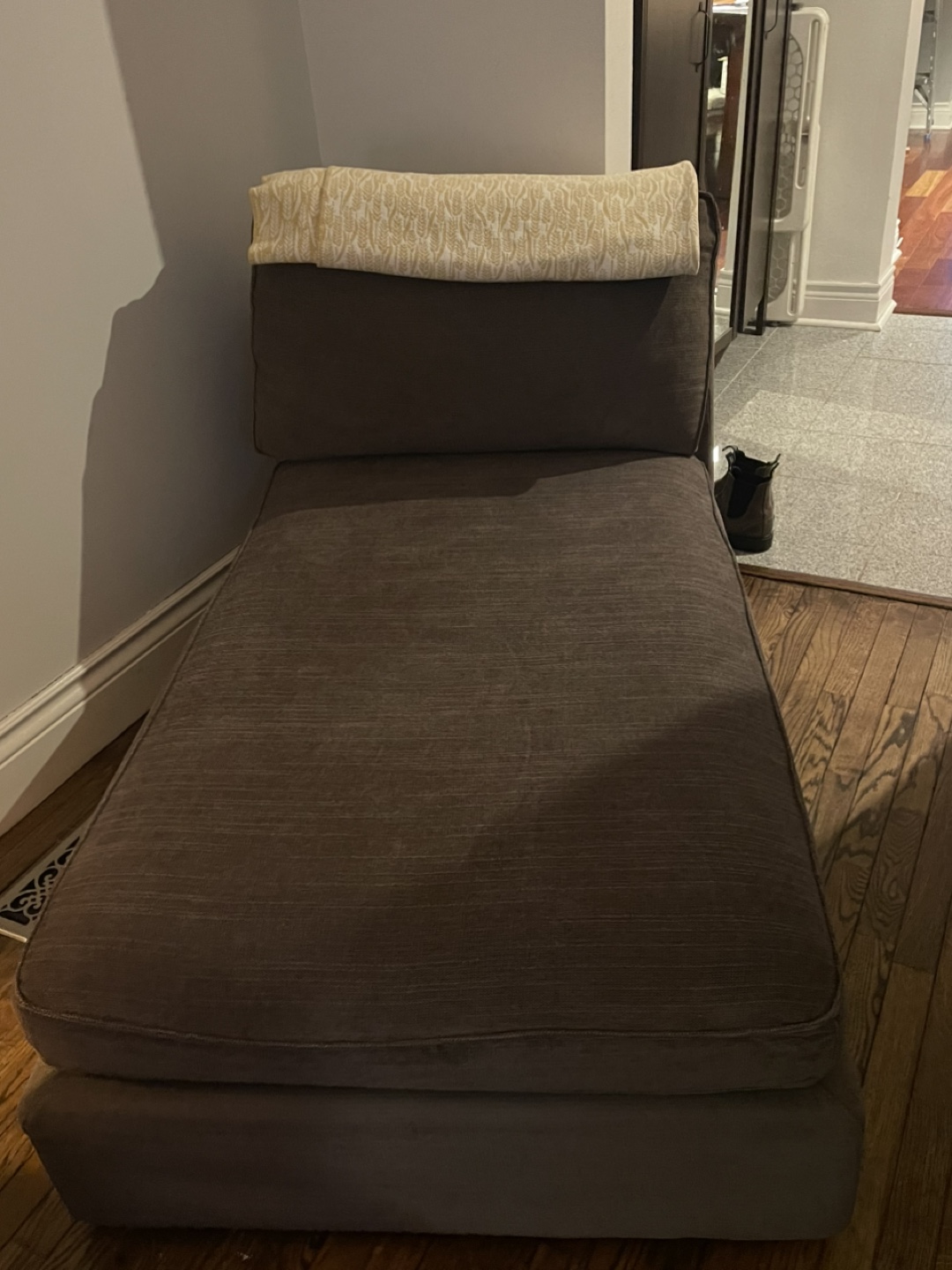 Grey IKEA Chaise Lounge