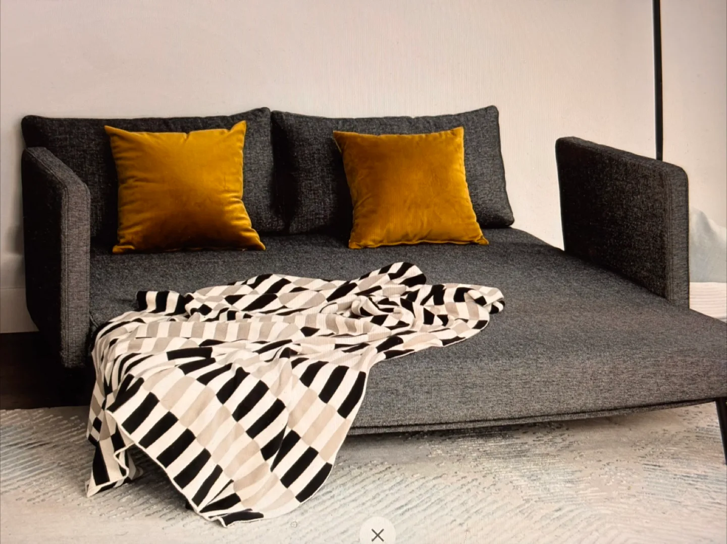 Oslo 2 Seat Sofa Bed - Queen size with extra mattress topper image indicator(3)